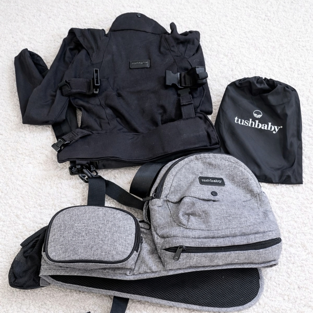 Tushbaby Carrier With Hands Free Infant Attachment